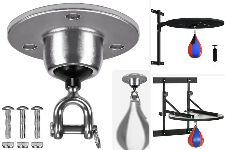 Detailed view of Best 360 Degree Rotating Speed Bag Holder