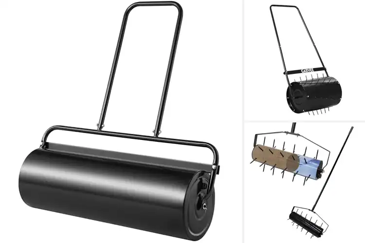 Detailed view of Best Adjustable-Weight Lawn Rollers