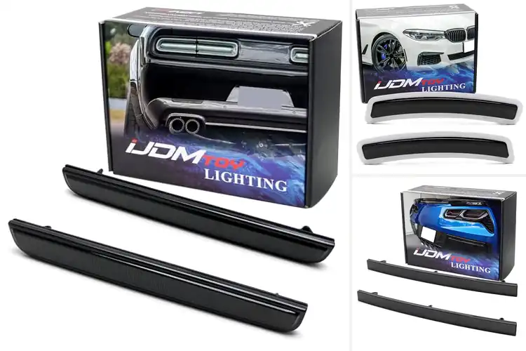 Detailed view of Best Blackout Bumper Reflectors for a Sleek Upgrade