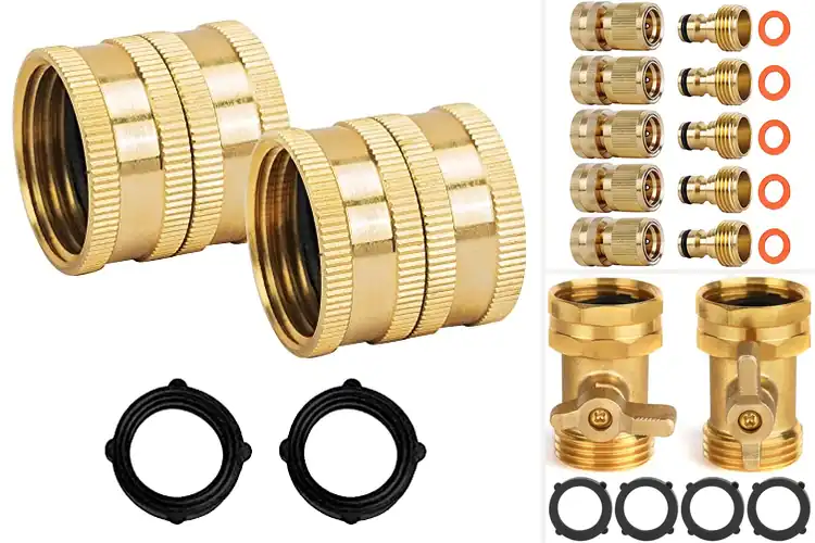 Detailed view of Best Brass Connector Hoses