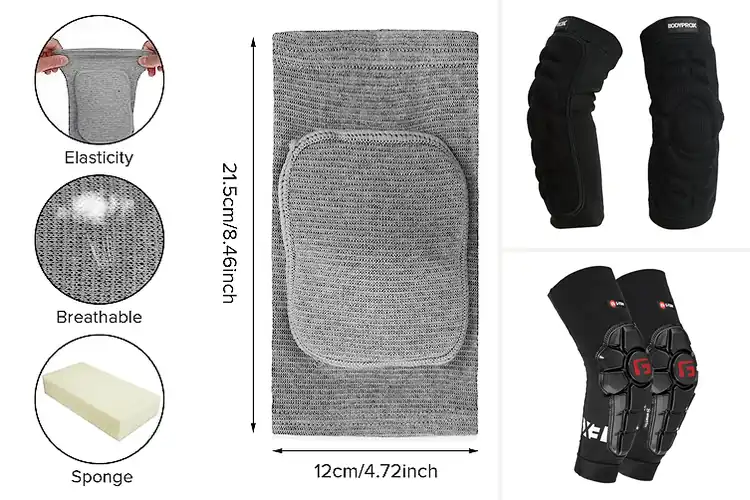 Detailed view of Best Breathable Elbow Guards