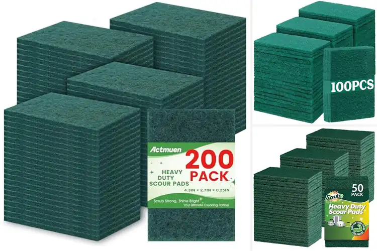 Detailed view of Best Bulk Scouring Pads for Effortless Tough Cleaning