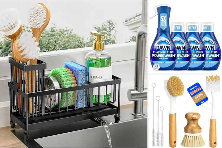 Detailed view of Best Dishwashing Accessories for Faster, Easier Cleaning