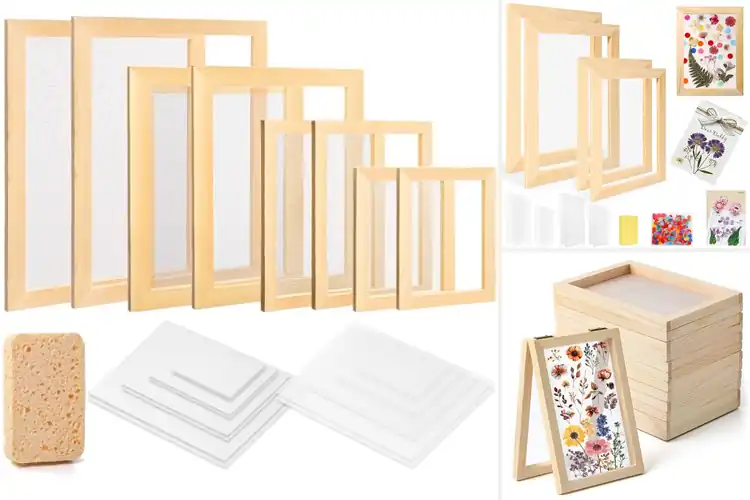 Detailed view of Best DIY Paper Making Sets