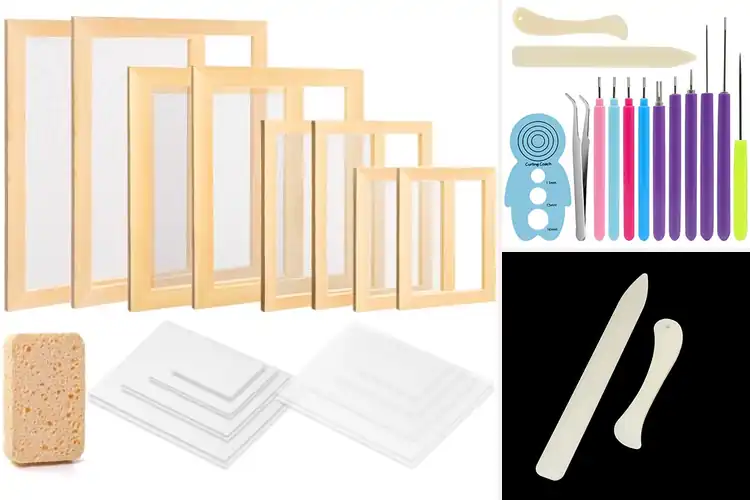 Detailed view of Best DIY Paper Making Tools: 10 Must-Haves for Easy Crafting