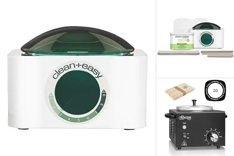 Detailed view of Best Easy Clean Wax Pots