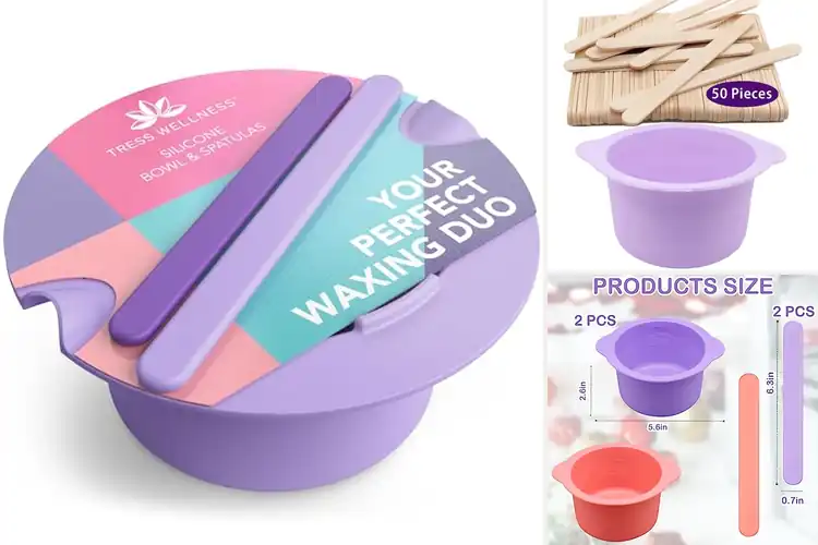 Detailed view of Best Easy Release Silicone Wax Bowls