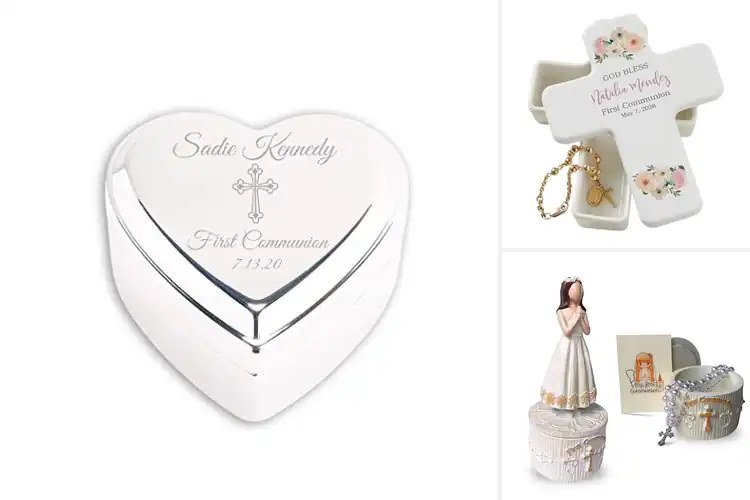 Detailed view of Best First Communion Keepsake