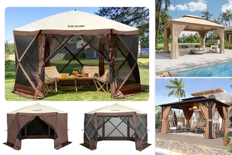 Detailed view of Best Gazebo Canopies