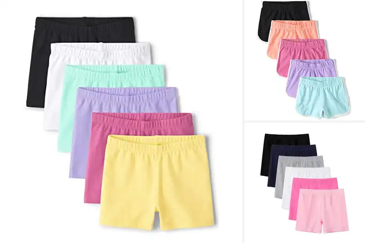 Detailed view of Best Girls Cotton Shorts