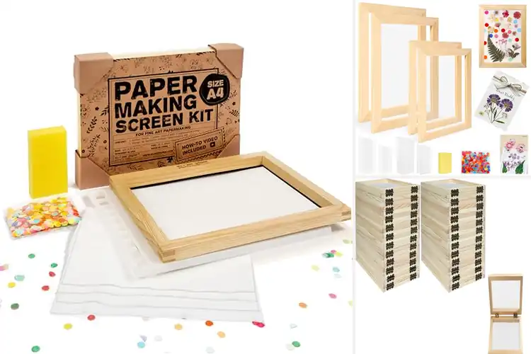 Detailed view of Best Handmade Paper Molds