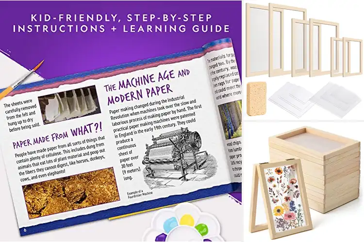 Detailed view of Best Hands On Papermaking Kits: Top 10 Creative Fun Picks
