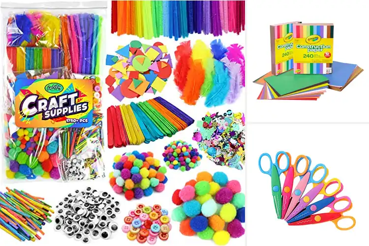 Detailed view of Best Kids Craft Supplies