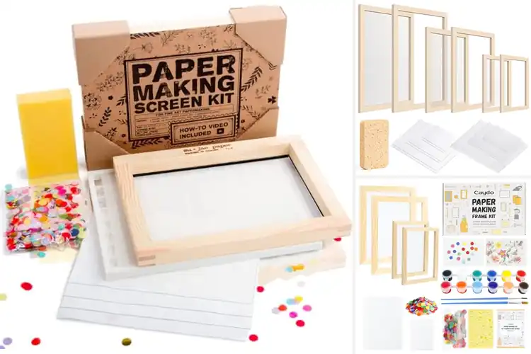 Detailed view of Best Kids Papermaking Kits