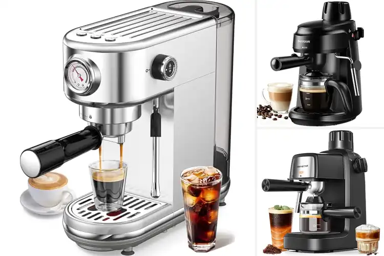 Detailed view of Best Lightweight Espresso Machines