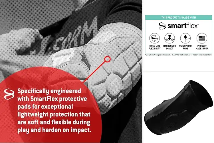 Detailed view of Best Low-Profile Elbow Guards