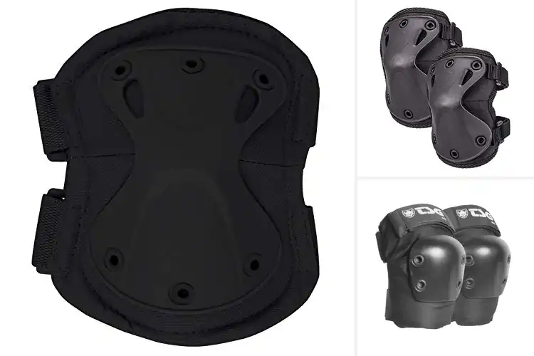 Detailed view of Best Low Profile Elbow Pads With Thermoplastic Cap