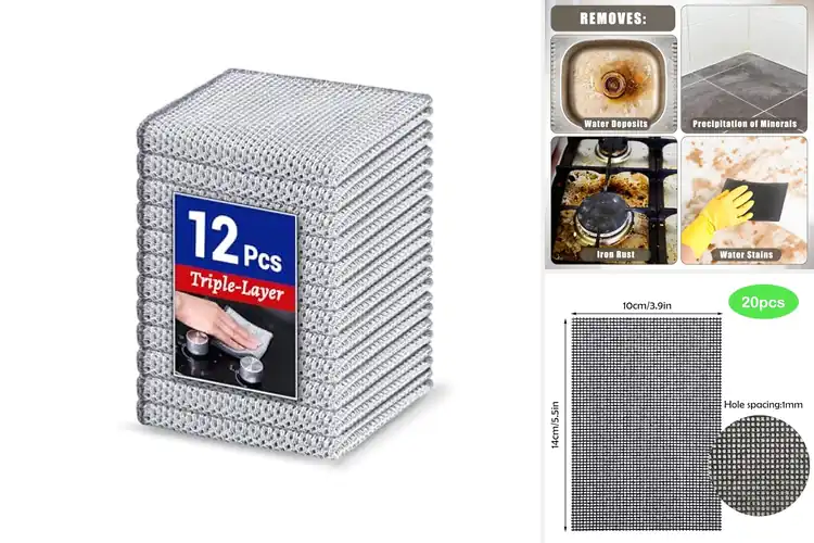 Detailed view of Best Mesh Cleaning Pads for Fast, Durable Scrubbing