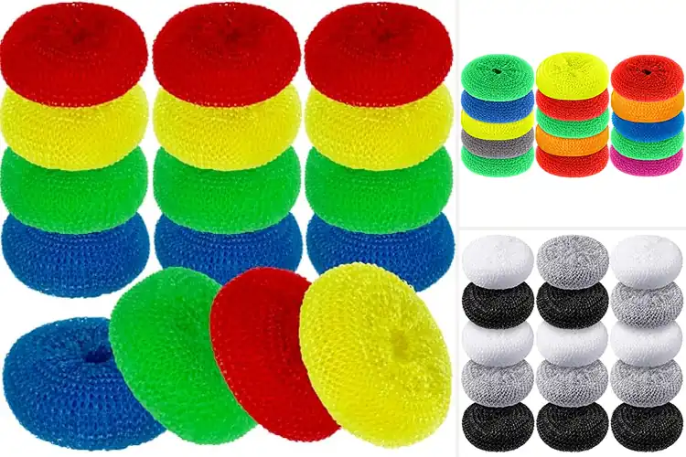 Detailed view of Best Mesh Scouring Pads