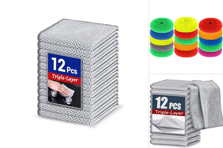 Detailed view of Best Mesh Scrubbers For Dishes