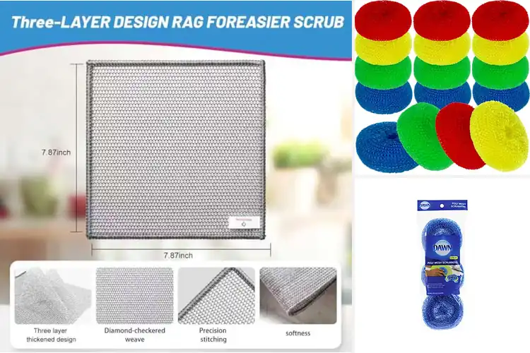 Detailed view of Best Mesh Scrubbers: Top 10 Picks for Effortless Cleaning