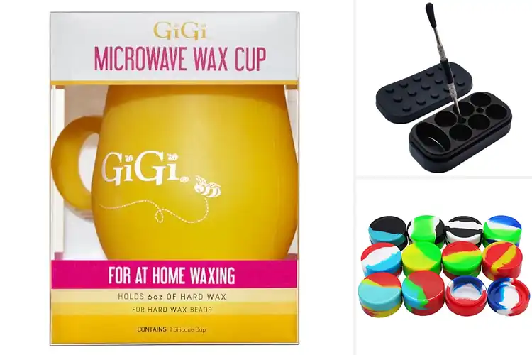 Detailed view of Best Microwave Wax Containers