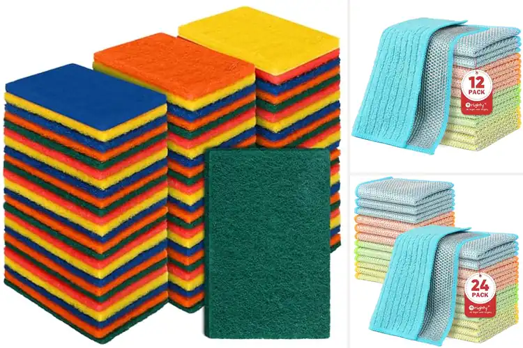 Detailed view of Best Multi-Color Scrubbers