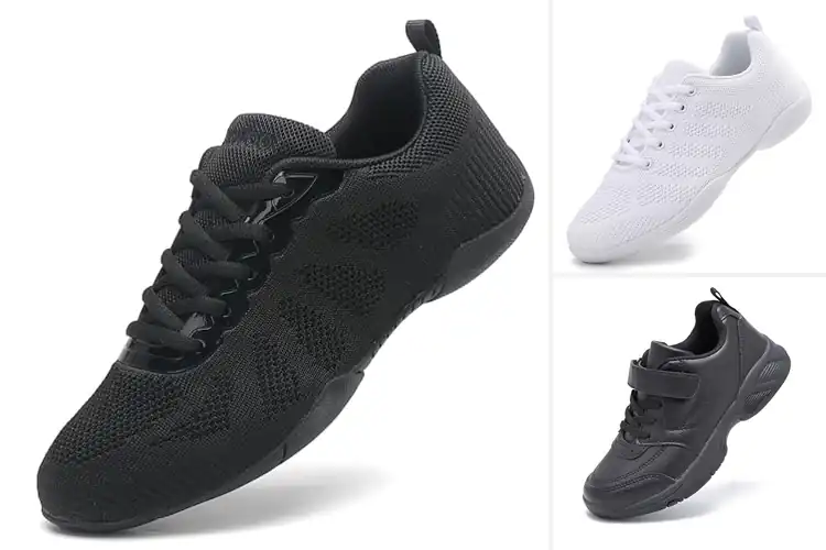 Detailed view of Best Non-Slip Cheer Shoes