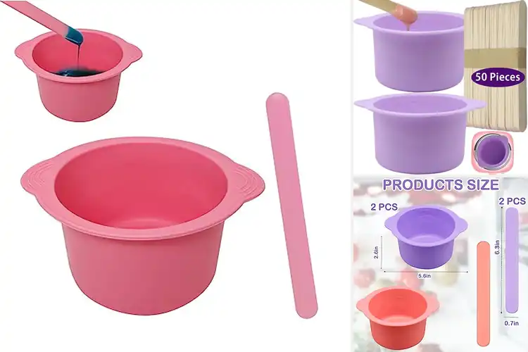 Detailed view of Best Non-Stick Wax Bowls: Stress-Free Hair Removal Solution