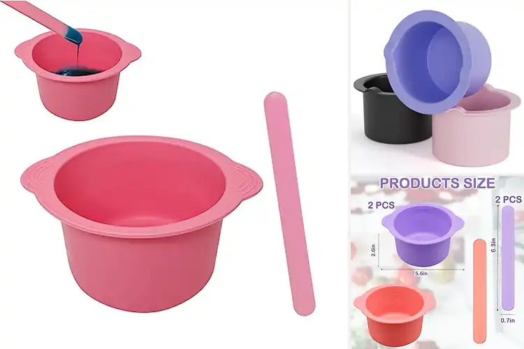 Detailed view of Best Non-Stick Wax Silicone Bowls