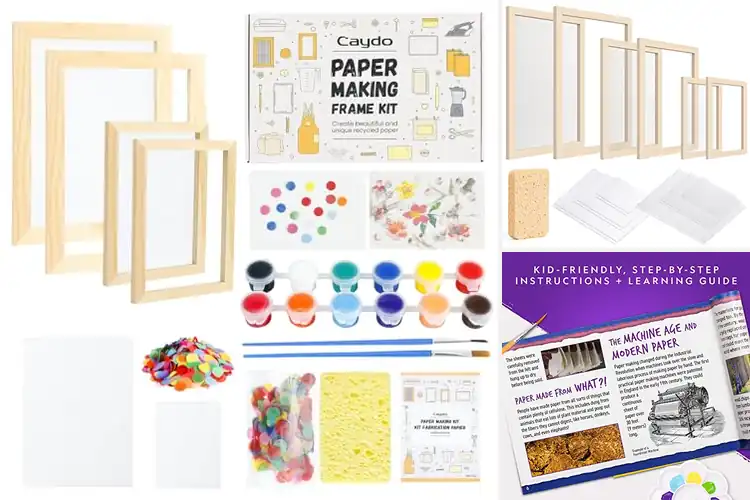 Detailed view of Best Papermaking Craft Kits