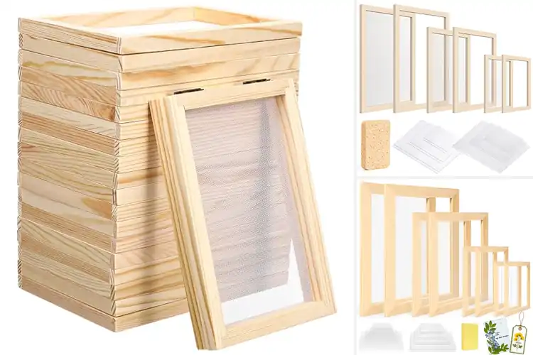 Detailed view of Best Papermaking Frames For Kids