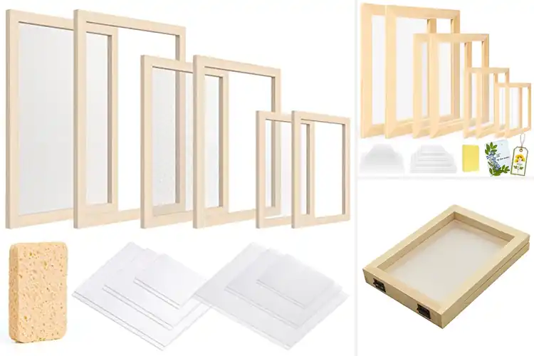 Detailed view of Best Papermaking Frames