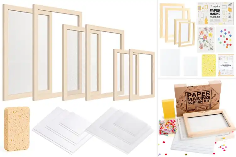 Detailed view of Best Papermaking Kits for Fun, Creative DIY Crafting