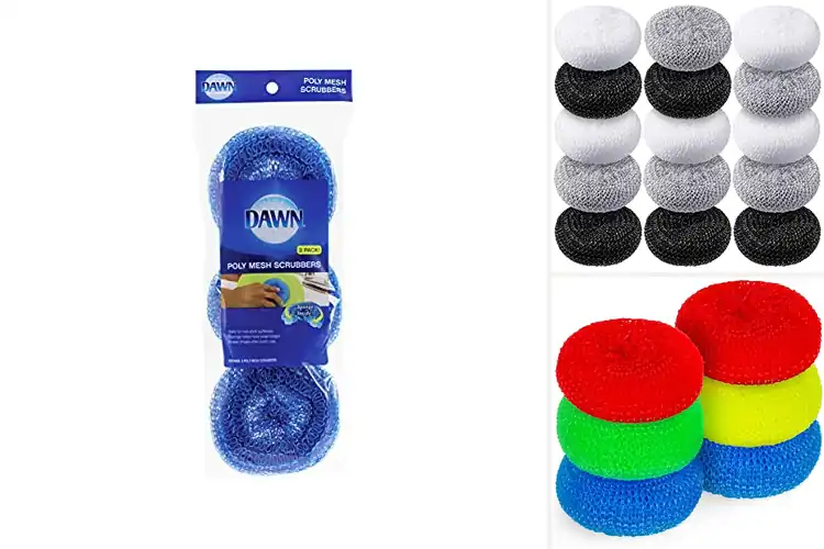 Detailed view of Best Plastic Dish Scrubbers Round