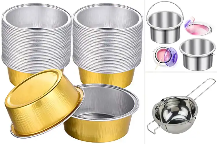 Detailed view of Best Portable Wax Melting Bowls