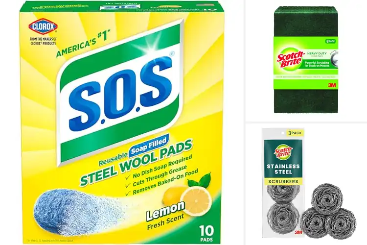 Detailed view of Best Pot Cleaning Pads