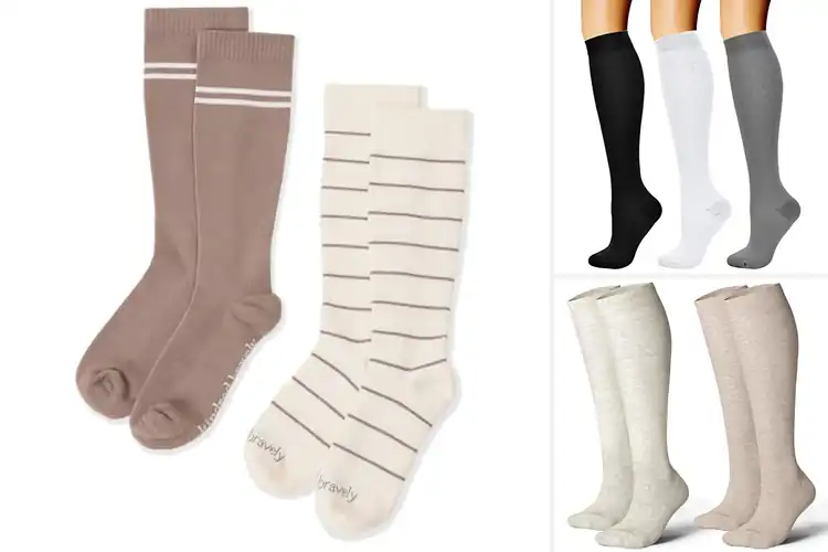 Detailed view of Best Pregnancy Compression Socks