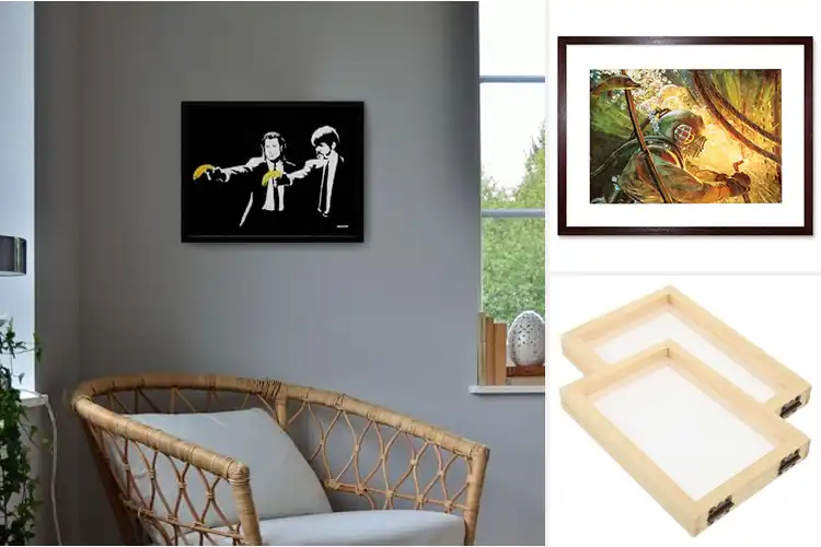 Detailed view of Best Pulp Painting Frames
