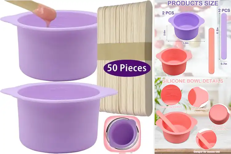 Detailed view of Best Reusable Wax Bowls: Top 10 Mess-Free Waxing Solutions