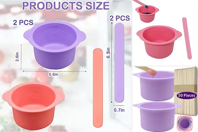 Detailed view of Best Reusable Wax Pots