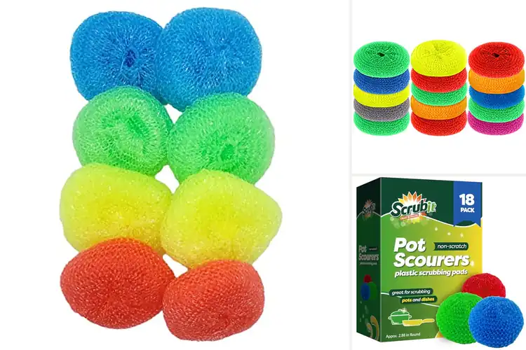 Detailed view of Best Round Nylon Cleaning Pads