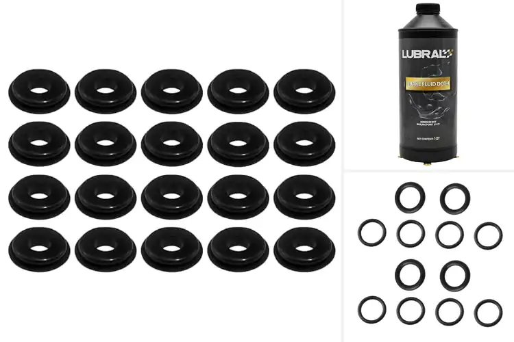 Detailed view of Best Rubber Seals Compatible Brake Fluids