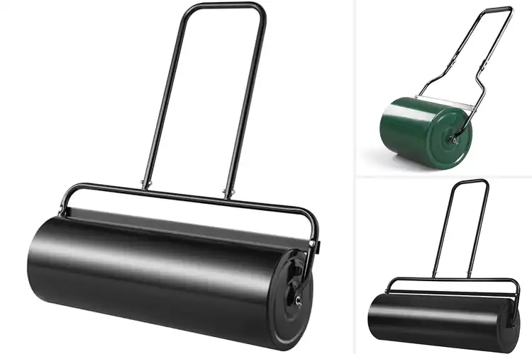 Detailed view of Best Rust Resistant Steel Drum Lawn Roller