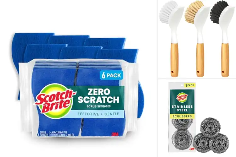 Detailed view of Best Sink Scrubbers: Sparkling Clean Sinks Made Easy