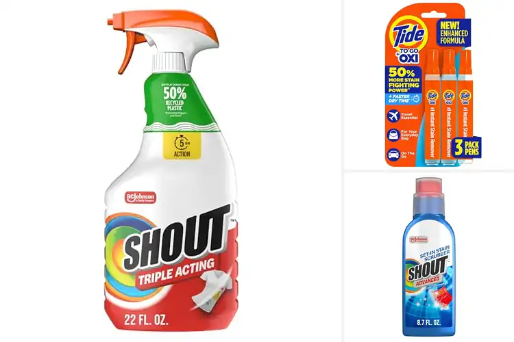 Detailed view of Best Spot & Stain Removers