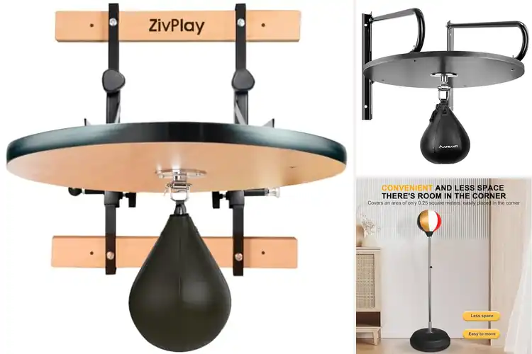Detailed view of Best Sturdy Steel Frame Speed Bags