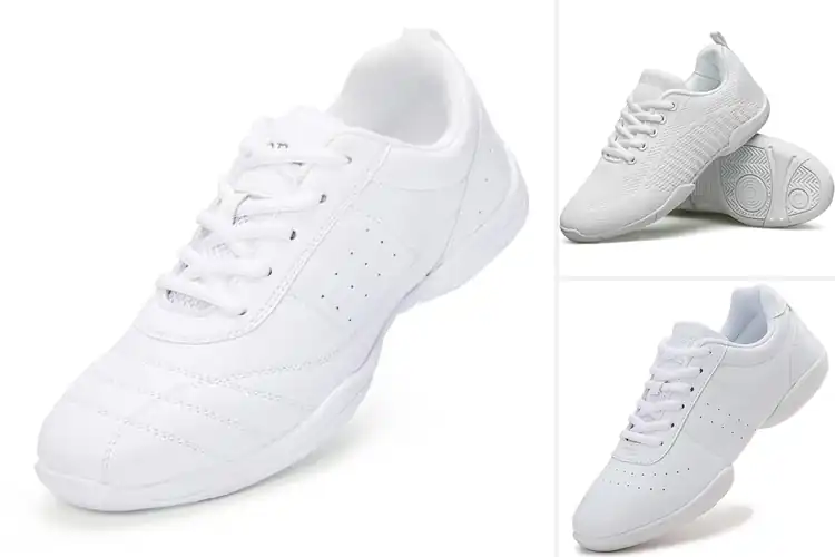 Detailed view of Best Training Cheer Shoes