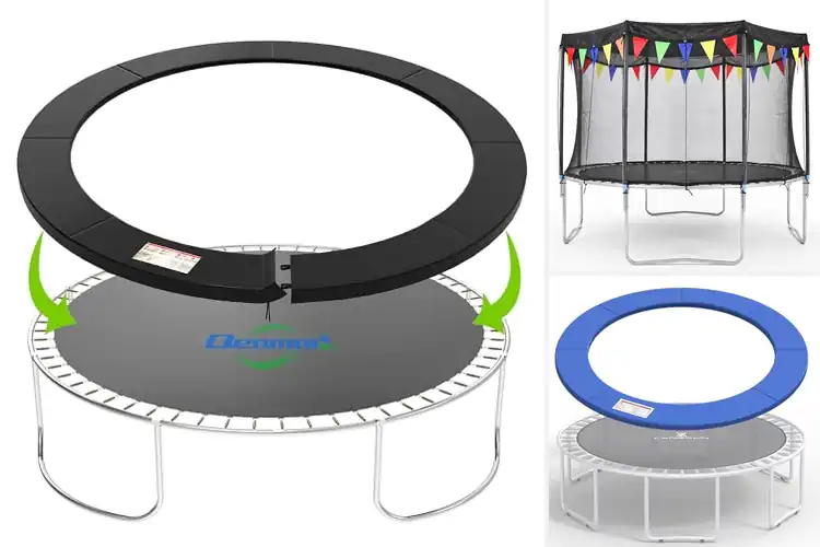 Detailed view of Best Trampoline Protections