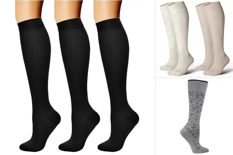 Detailed view of Best Travel Compression Socks